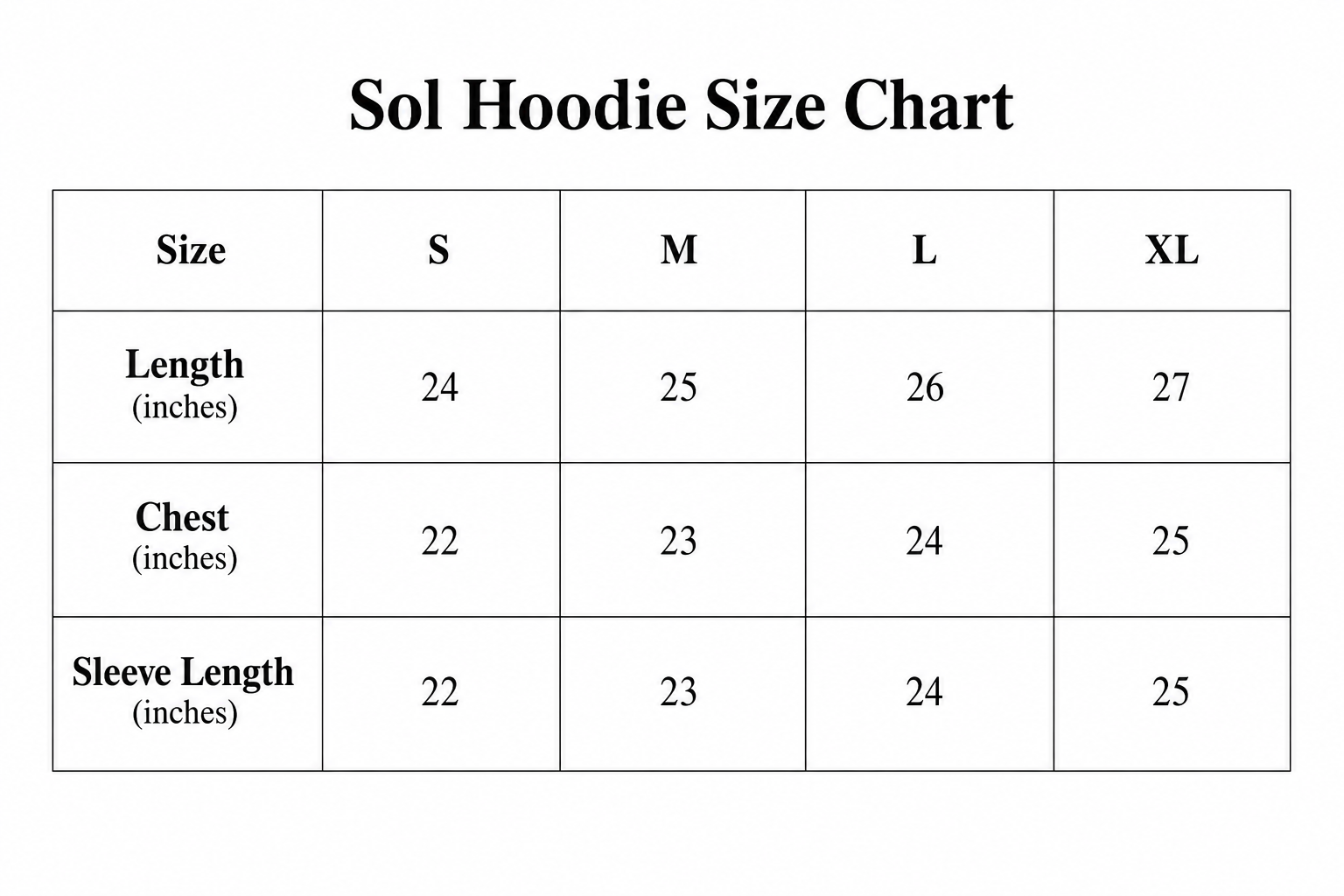 Sol Hoodie (Preorder)